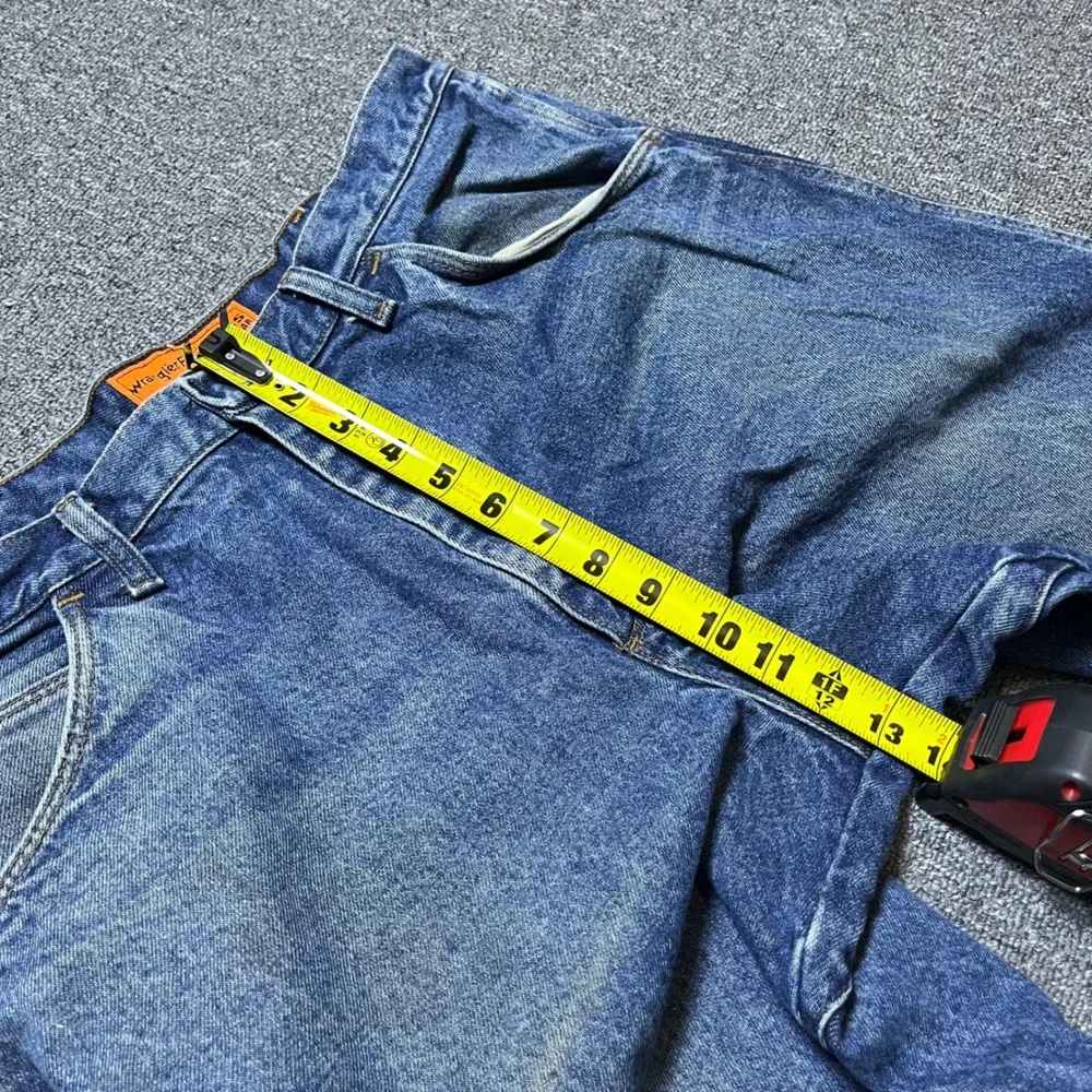 Wrangler Riggs Workwear FR Jeans 38x30 Blue Flame Resistant Denim FR3W050